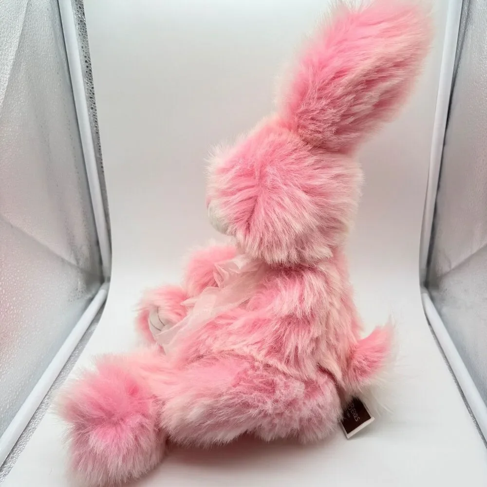 Charlie Bears Pink Bunny Jointed Limb 2019 Plush Stuffed Animal Collection 20.5